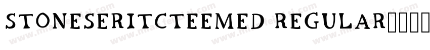 StoneSerItcTEEMed Regular字体转换